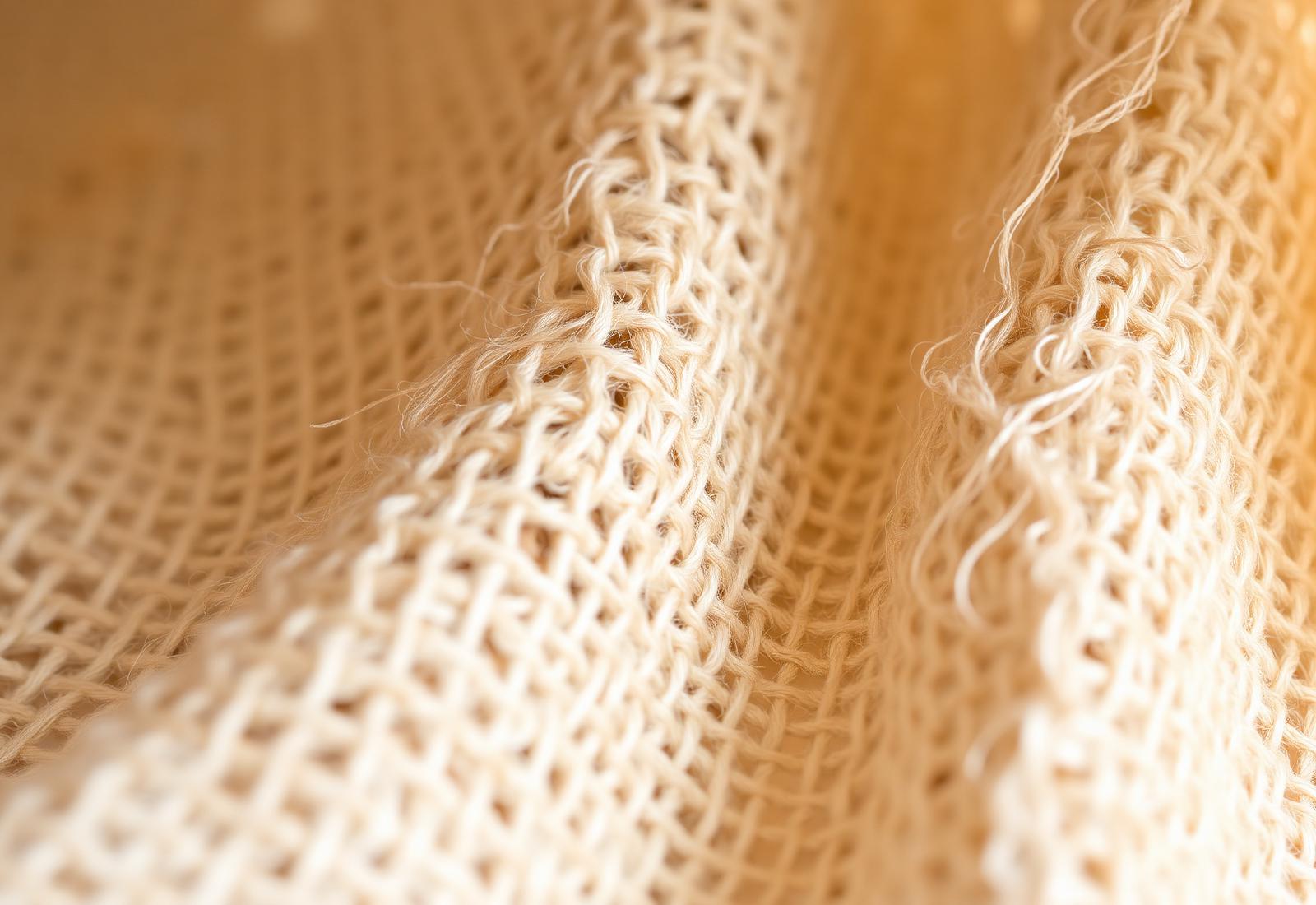 Natural linen — close weave in ivory and warm sand tones