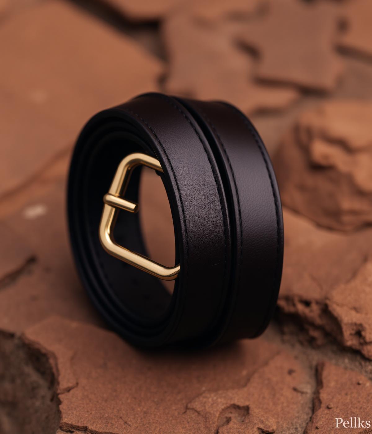 Ivoire Leather Belt